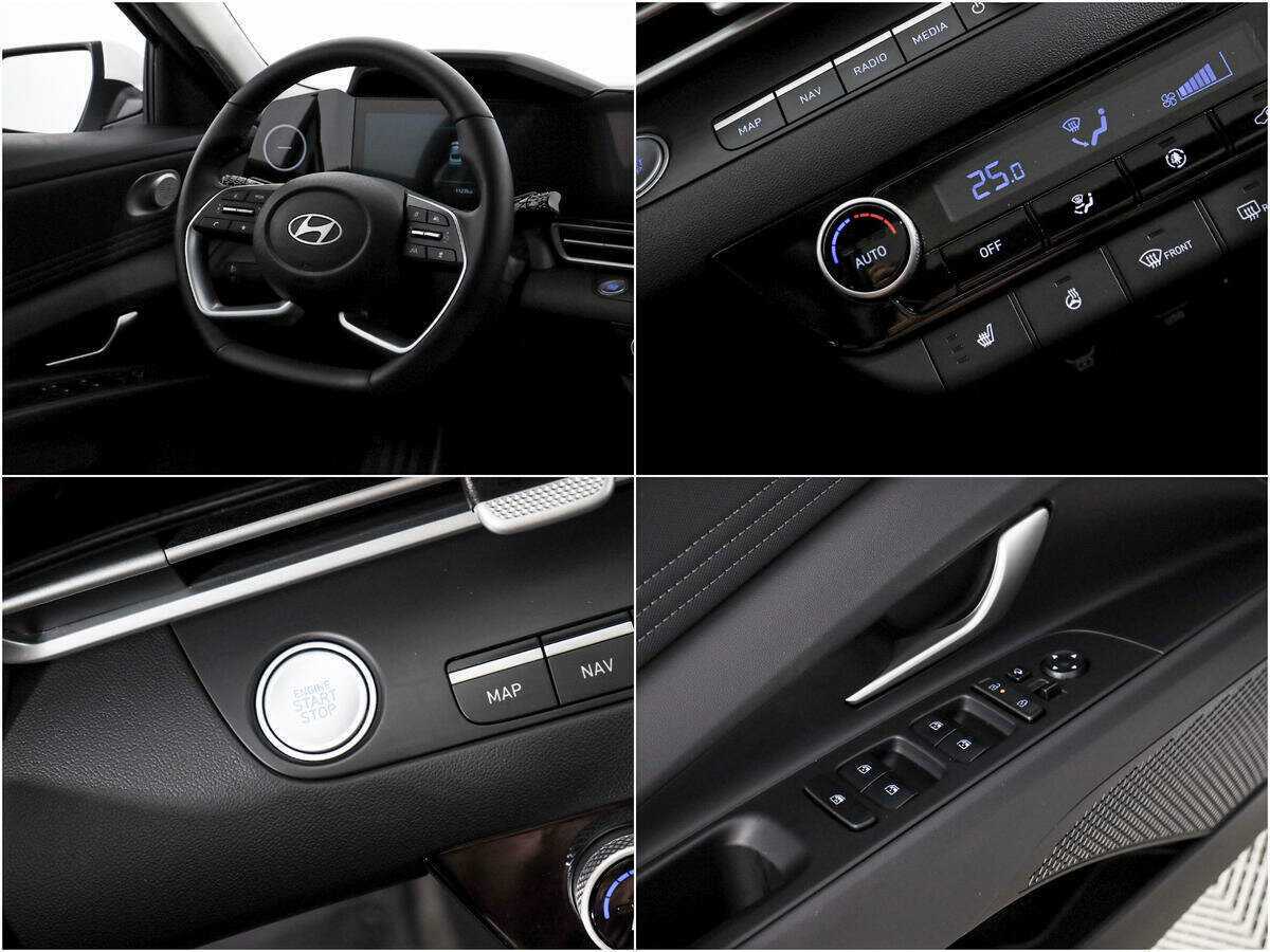 Hyundai Elantra 2024 года с пробегом. Фото: #18