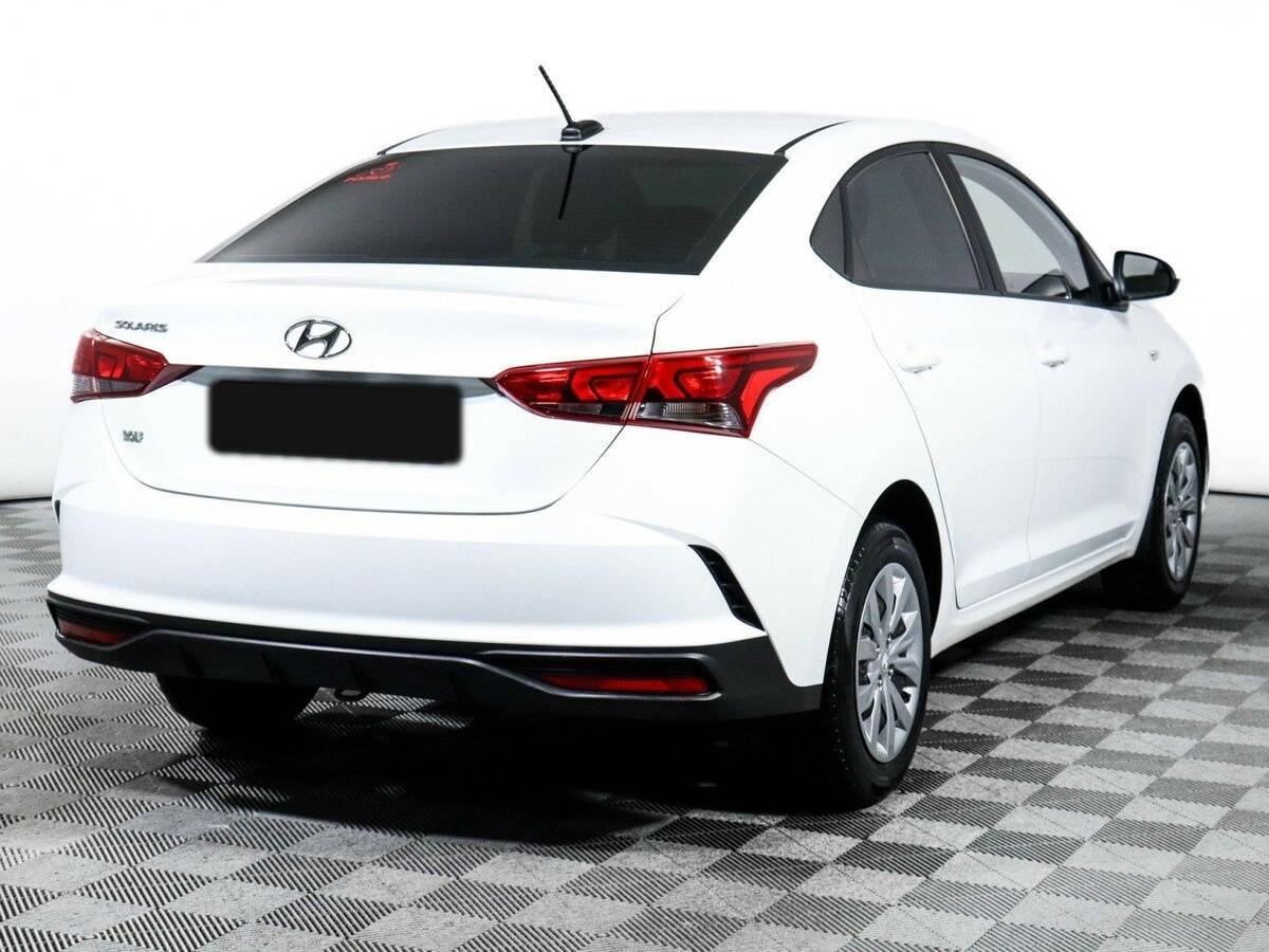Hyundai Solaris 2021 года с пробегом. Фото: #3