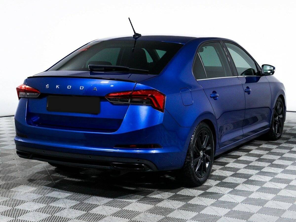 Skoda Rapid 2021 года с пробегом. Фото: #4