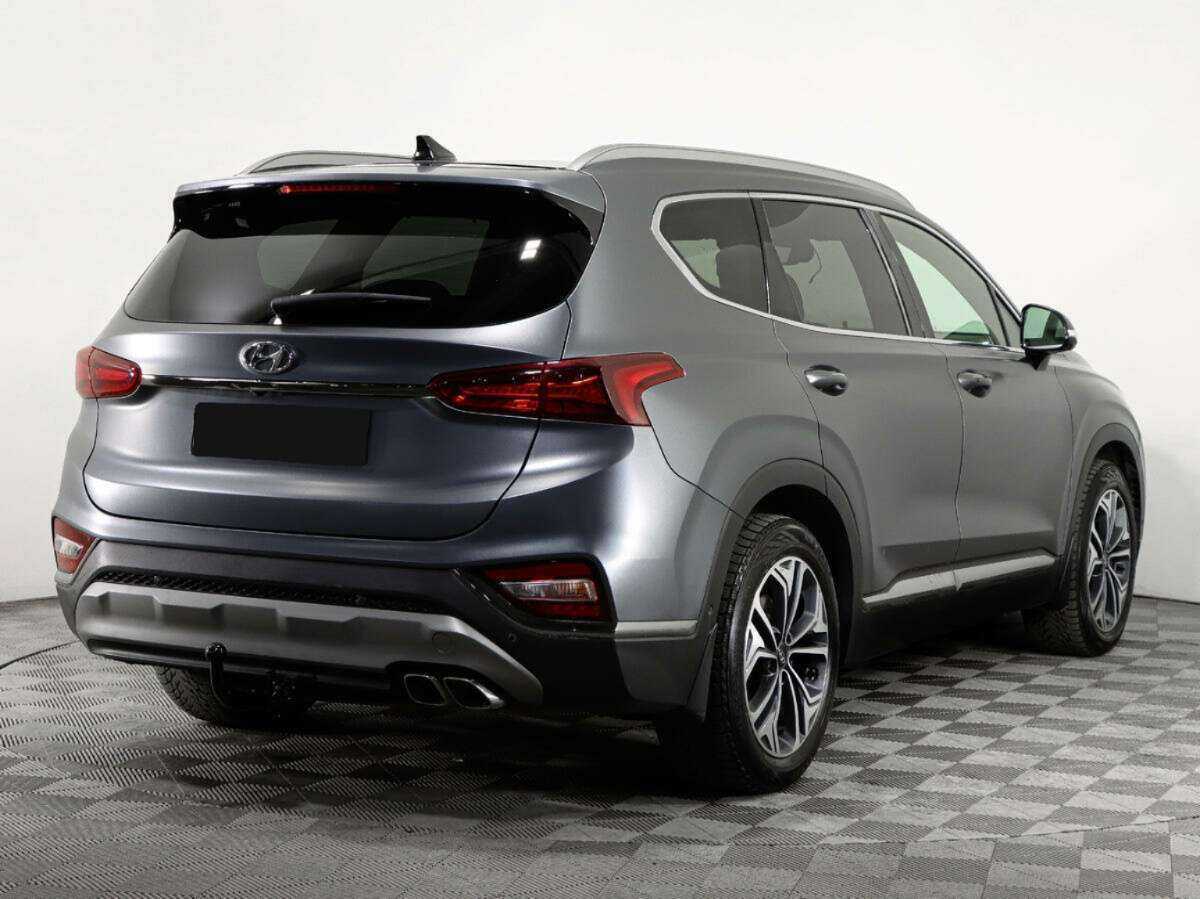 Hyundai Santa Fe 2018 года с пробегом. Фото: #3