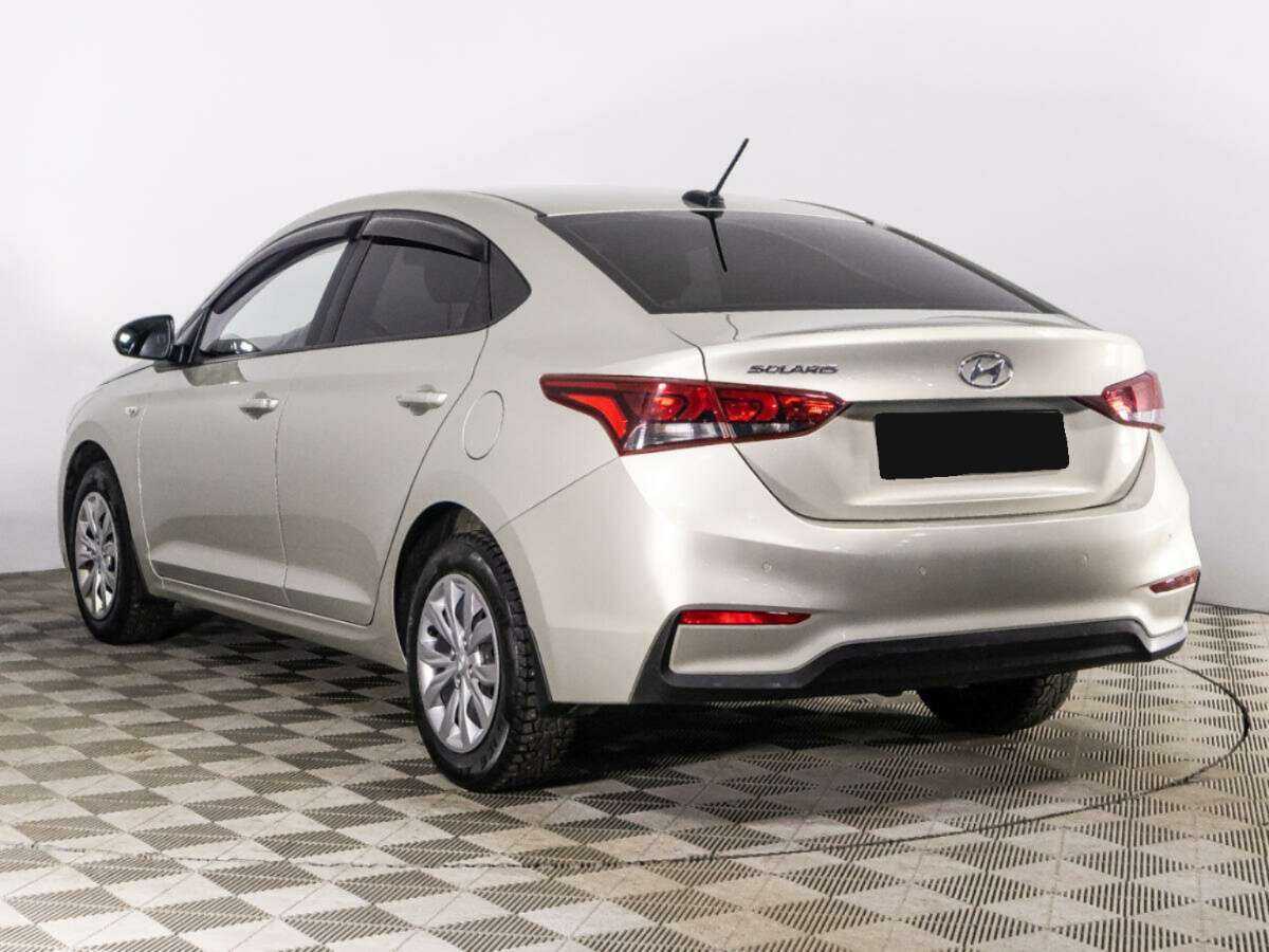 Hyundai Solaris 2019 года с пробегом. Фото: #6