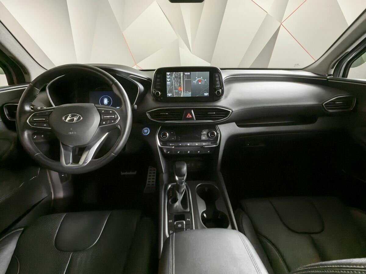 Hyundai Santa Fe 2019 года с пробегом. Фото: #9