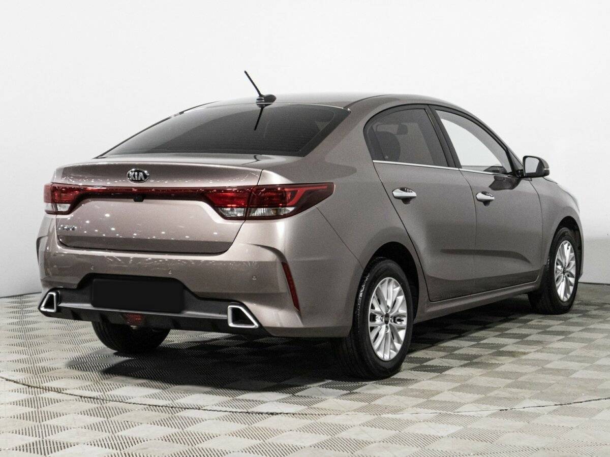 Kia Rio 2021 года с пробегом. Фото: #4