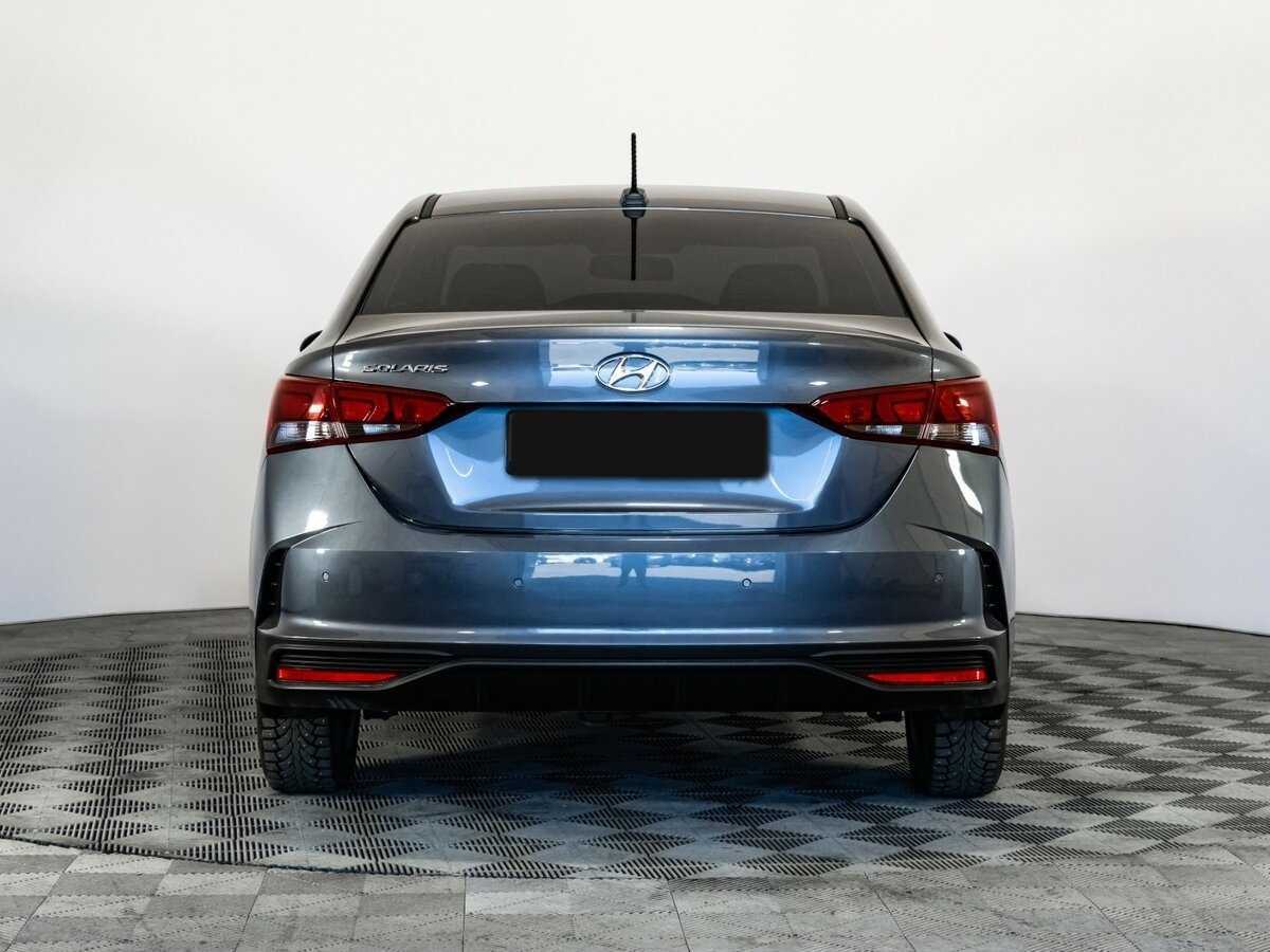 Hyundai Solaris 2022 года с пробегом. Фото: #4