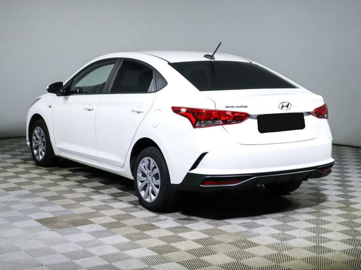 Hyundai Solaris 2022 года с пробегом. Фото: #5