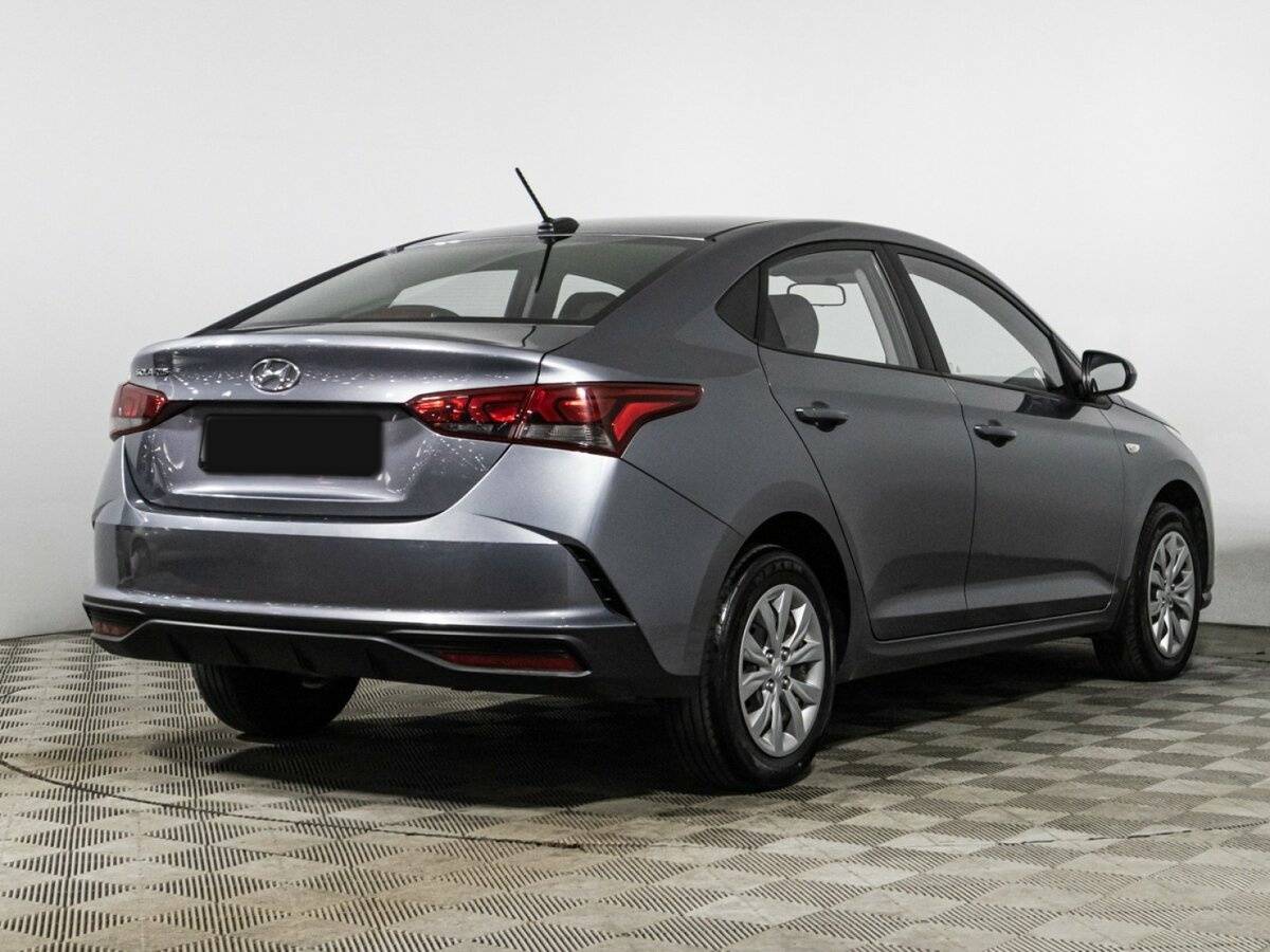 Hyundai Solaris 2021 года с пробегом. Фото: #4