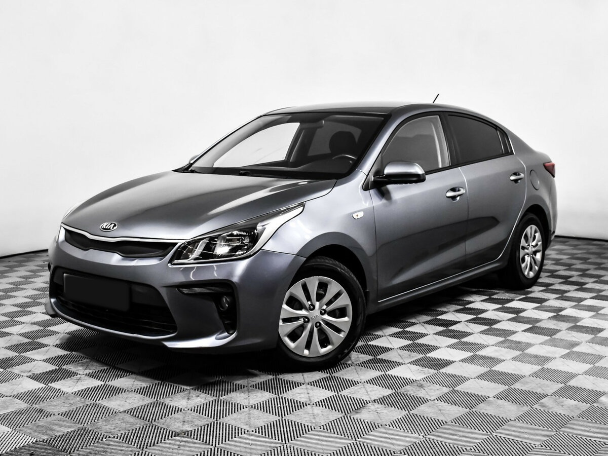 Kia Rio 2019 года с пробегом. Посмотреть фото