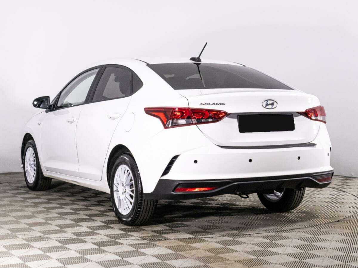 Hyundai Solaris 2021 года с пробегом. Фото: #6