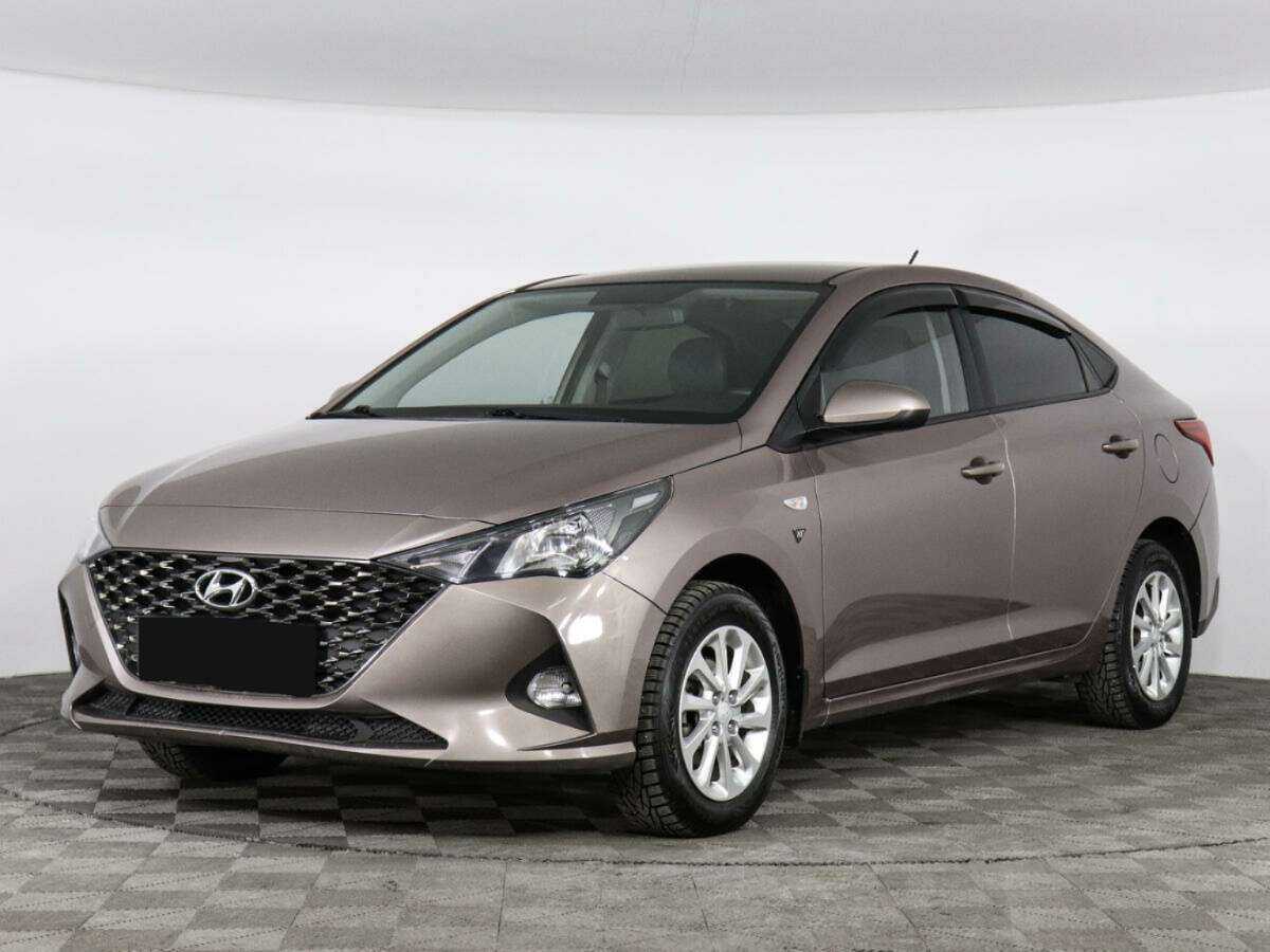 Hyundai Solaris 2021 года с пробегом. Посмотреть фото
