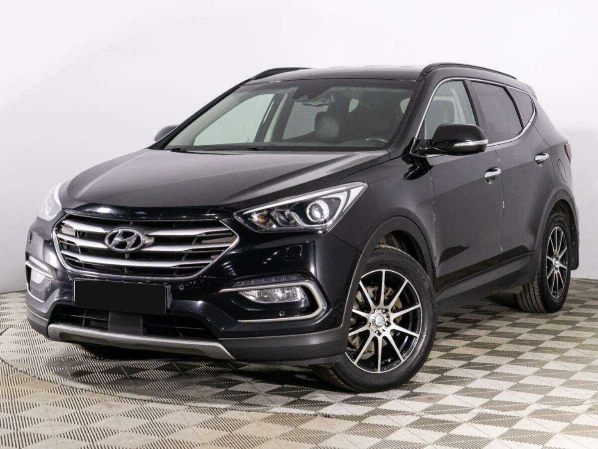 Hyundai Santa Fe 2017 года с пробегом. Посмотреть фото