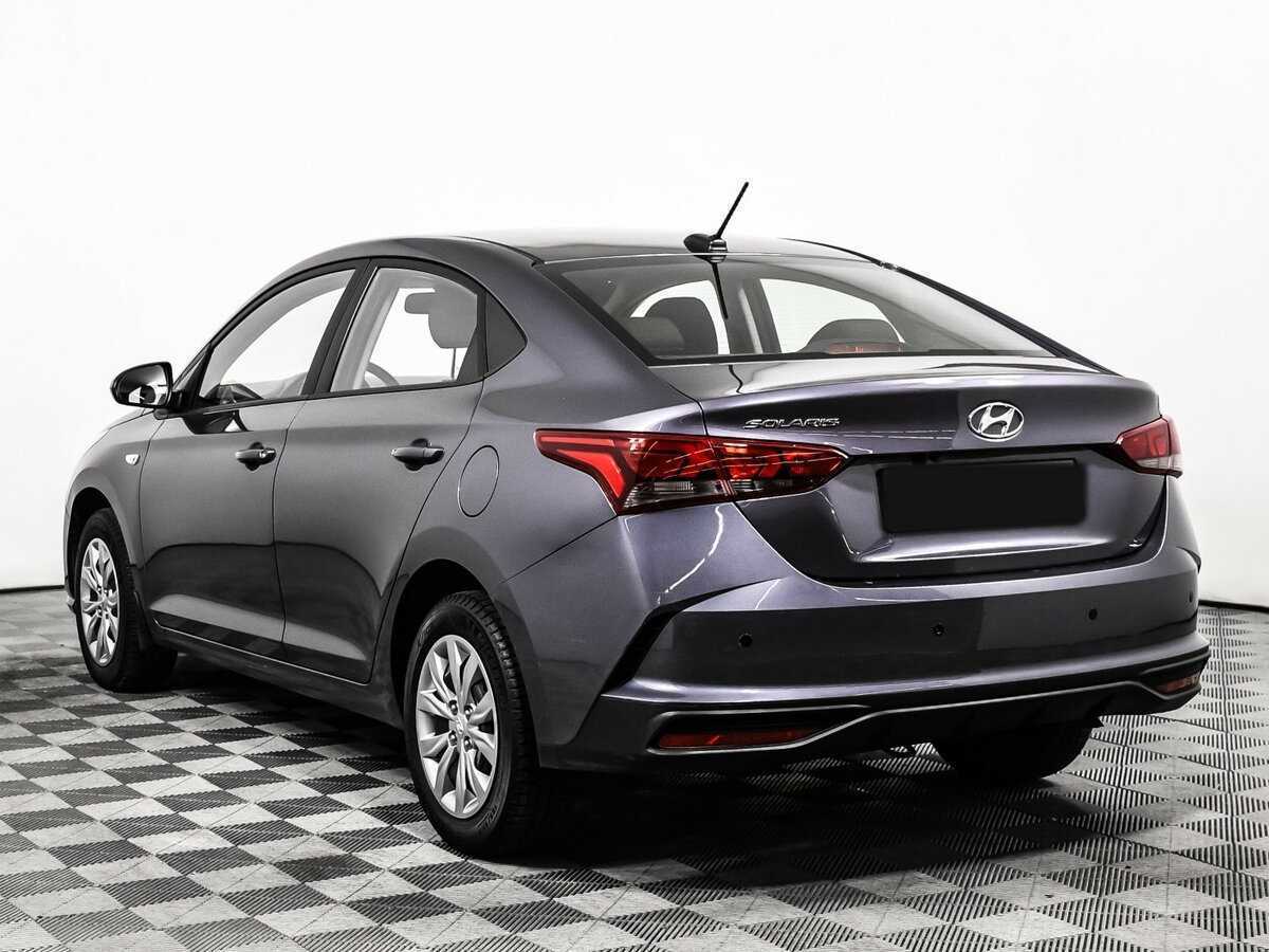 Hyundai Solaris 2021 года с пробегом. Фото: #6