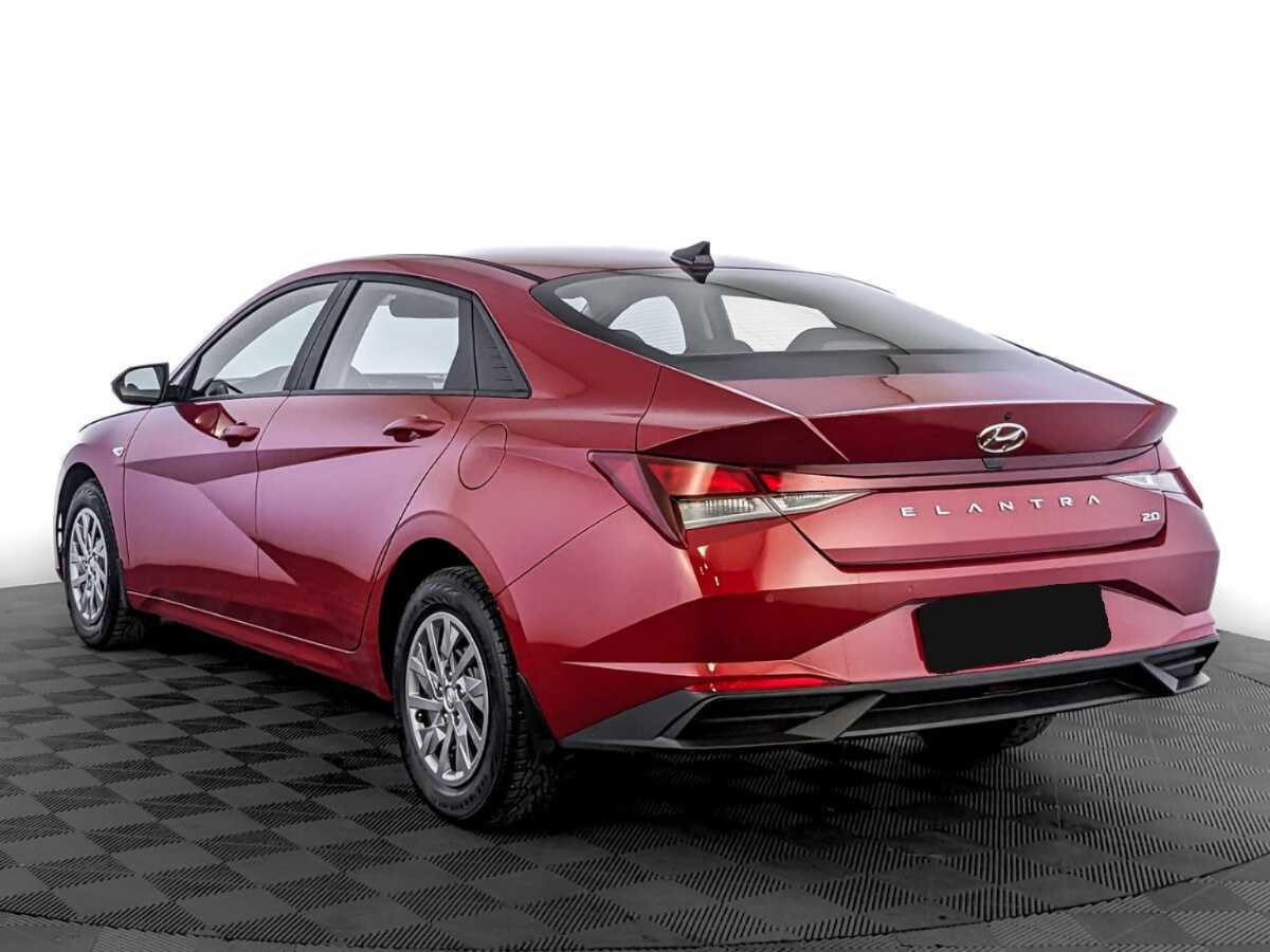 Hyundai Elantra 2021 года с пробегом. Фото: #6