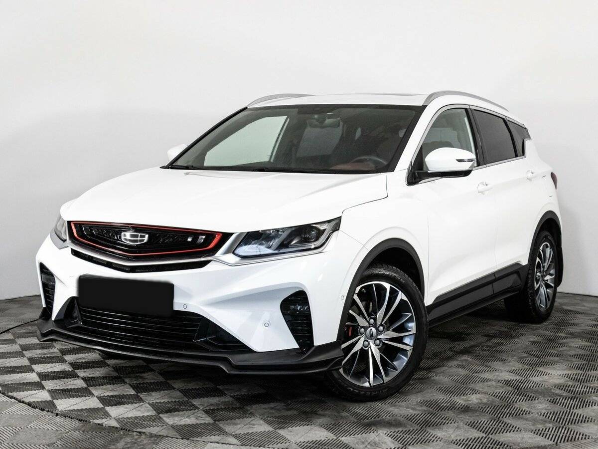 Geely Coolray 2021 года с пробегом. Посмотреть фото