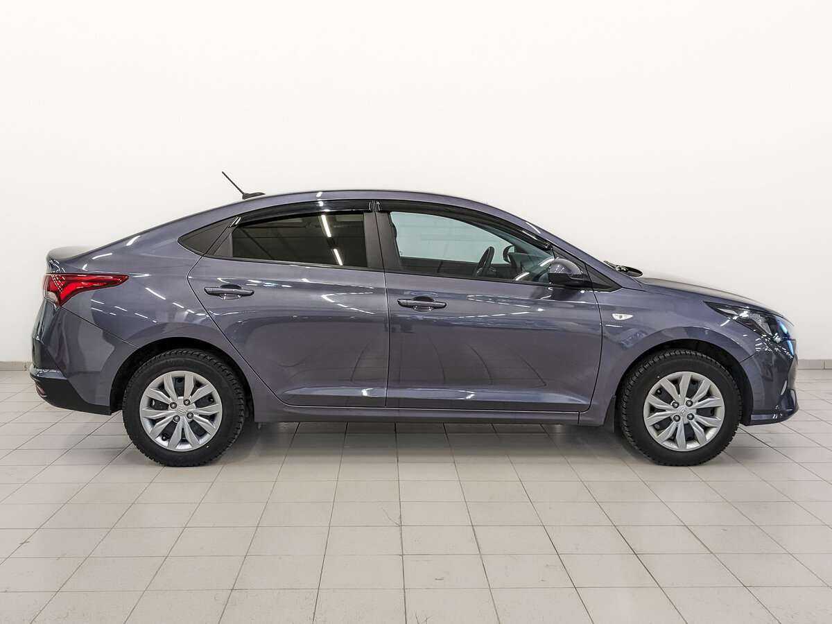 Hyundai Solaris 2021 года с пробегом. Фото: #3
