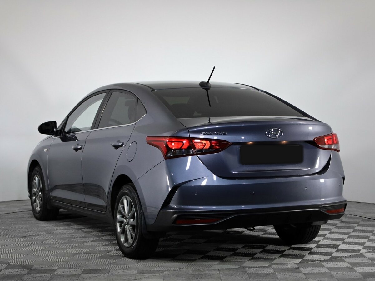 Hyundai Solaris 2021 года с пробегом. Фото: #2