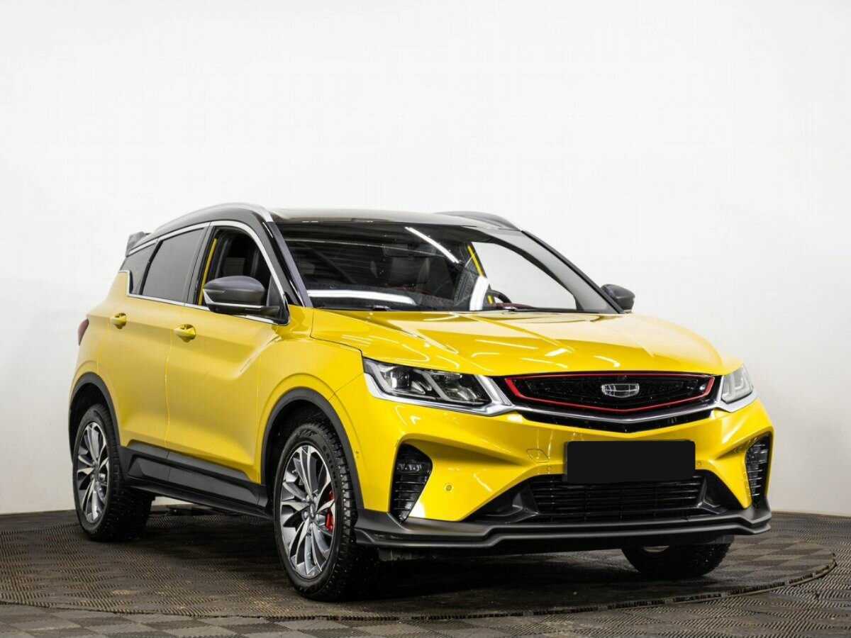 Geely Coolray 2022 года с пробегом. Фото: #2