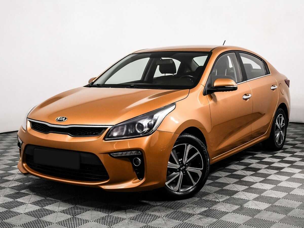 Kia Rio 2018 года с пробегом. Посмотреть фото