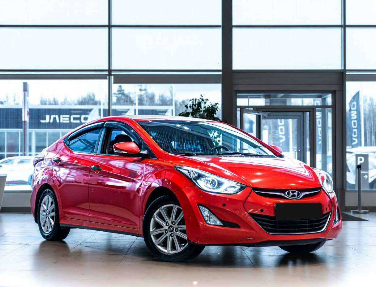 Hyundai Elantra 2014 года с пробегом. Фото: #1