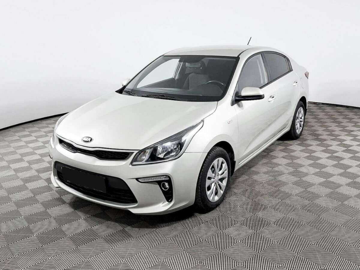 Kia Rio 2019 года с пробегом. Посмотреть фото