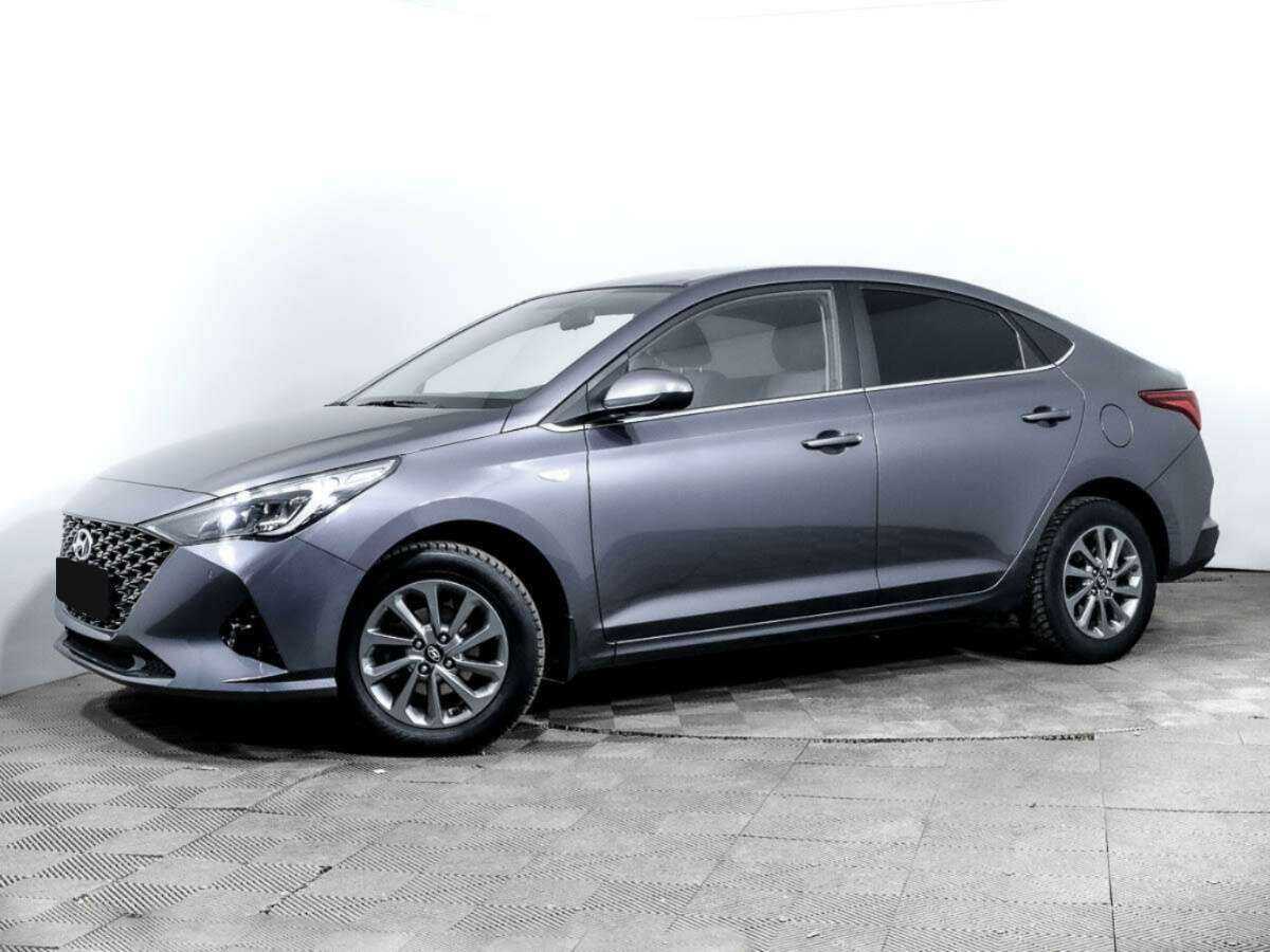 Hyundai Solaris 2021 года с пробегом. Посмотреть фото