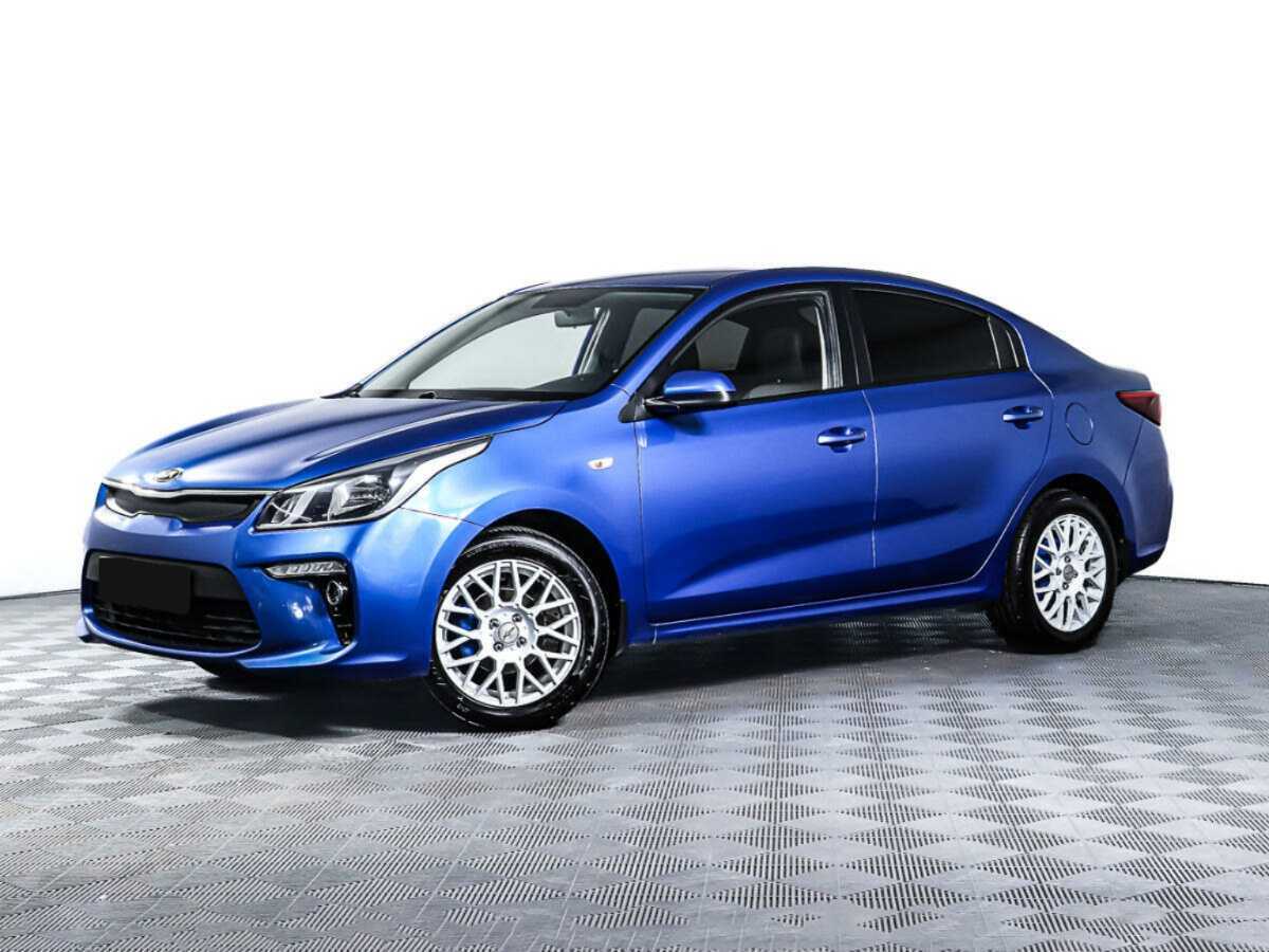 Kia Rio 2018 года с пробегом. Посмотреть фото
