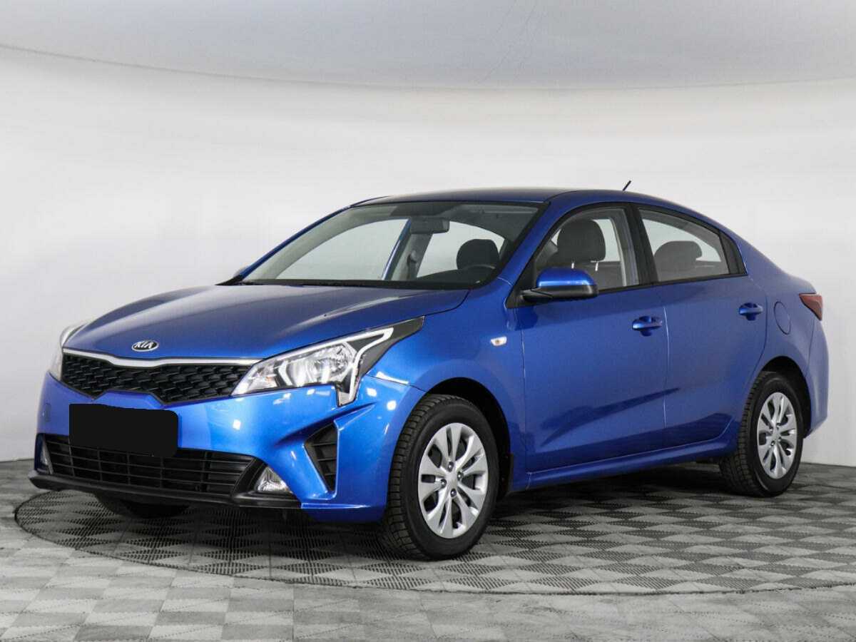 Kia Rio 2021 года с пробегом. Посмотреть фото