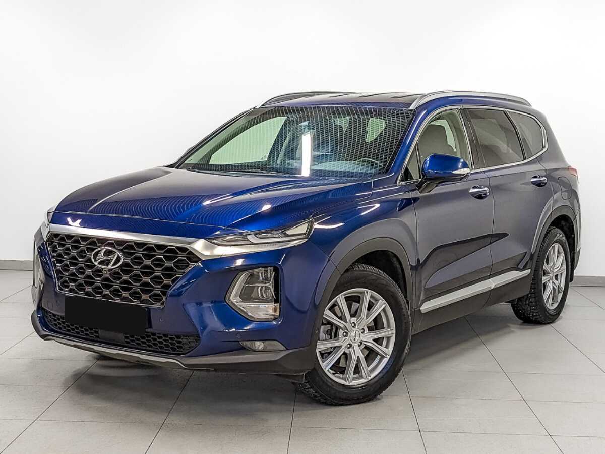 Hyundai Santa Fe 2018 года с пробегом. Посмотреть фото