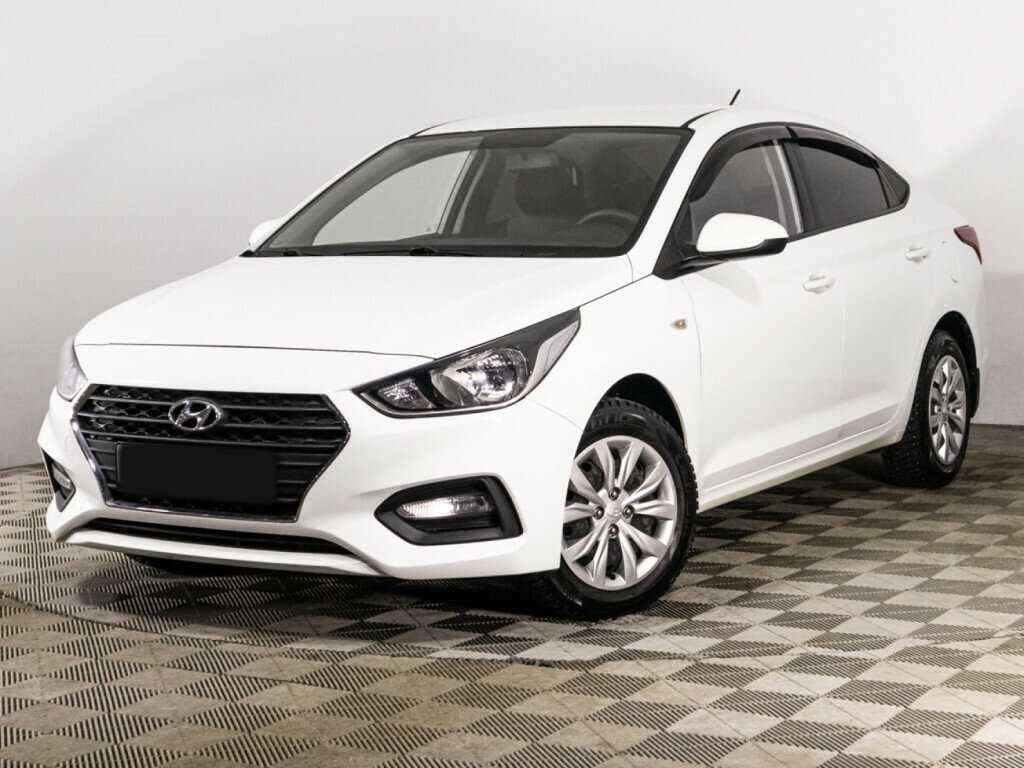 Hyundai Solaris 2017 года с пробегом. Посмотреть фото