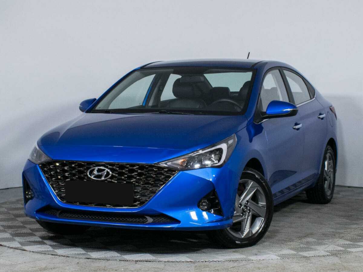 Hyundai Solaris 2021 года с пробегом. Посмотреть фото