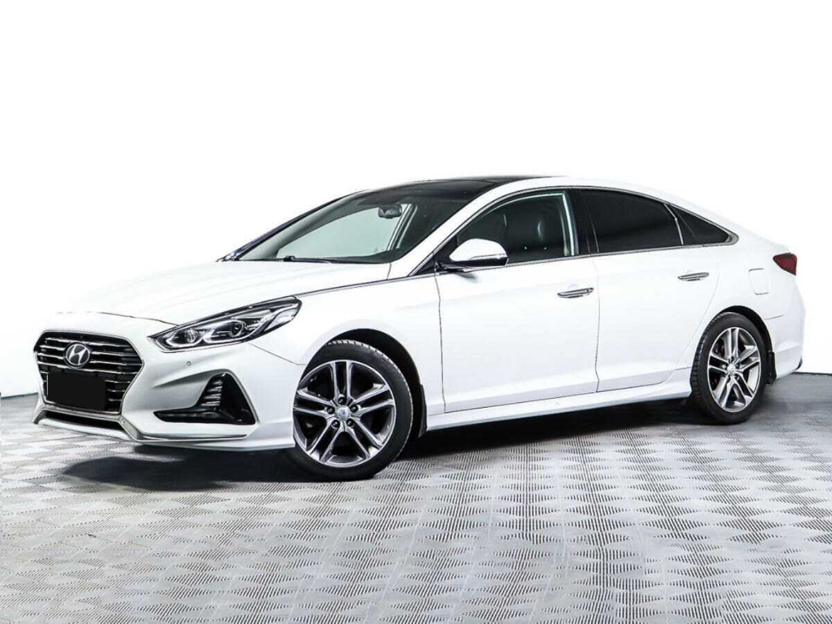 Hyundai Sonata 2018 года с пробегом. Посмотреть фото
