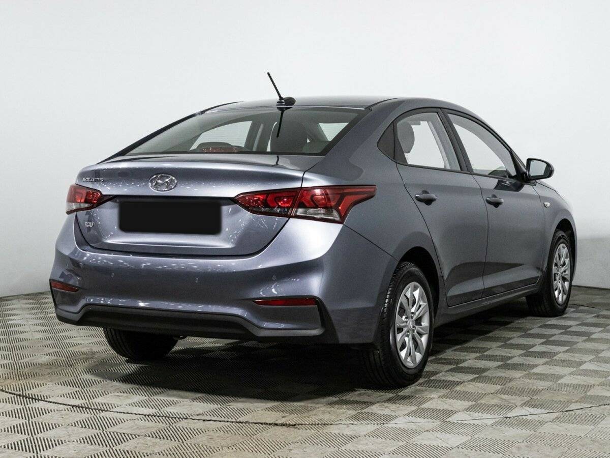 Hyundai Solaris 2017 года с пробегом. Фото: #4