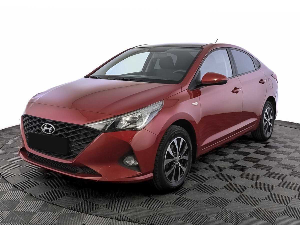 Hyundai Solaris 2021 года с пробегом. Посмотреть фото