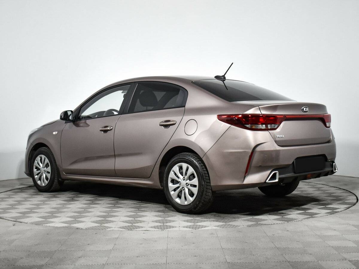 Kia Rio 2020 года с пробегом. Фото: #6