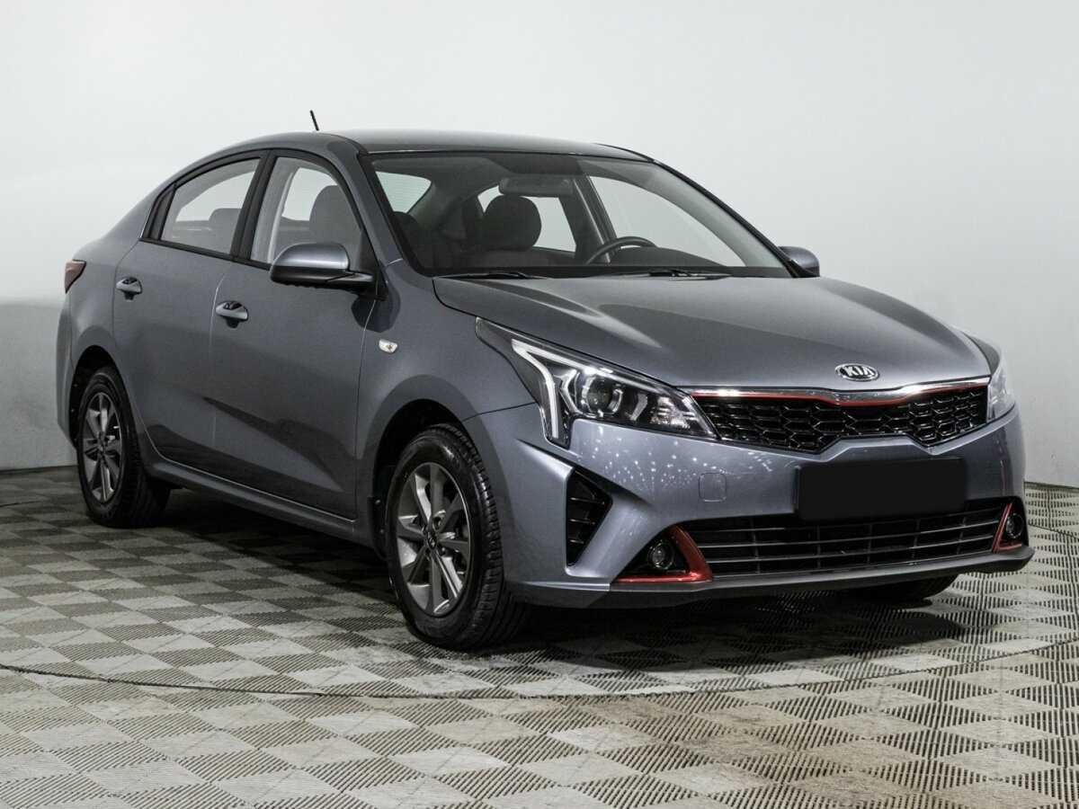 Kia Rio 2021 года с пробегом. Фото: #2