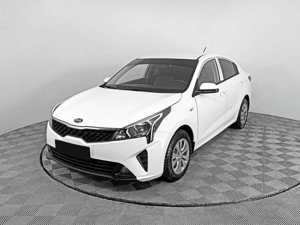 Kia Rio 2021 года с пробегом. Посмотреть фото