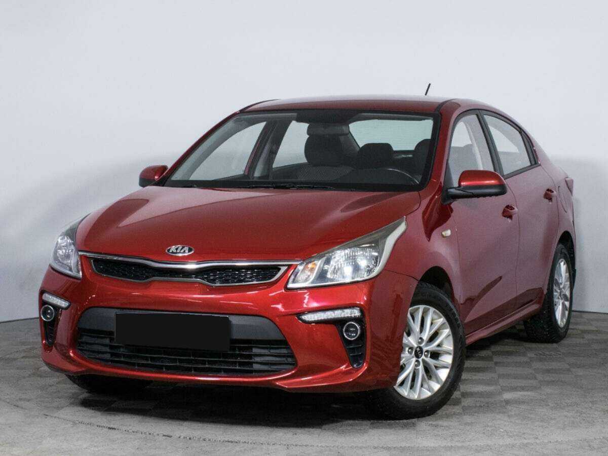 Kia Rio 2019 года с пробегом. Посмотреть фото