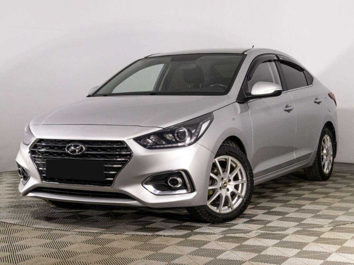 Hyundai Solaris 2018 года с пробегом. Посмотреть фото