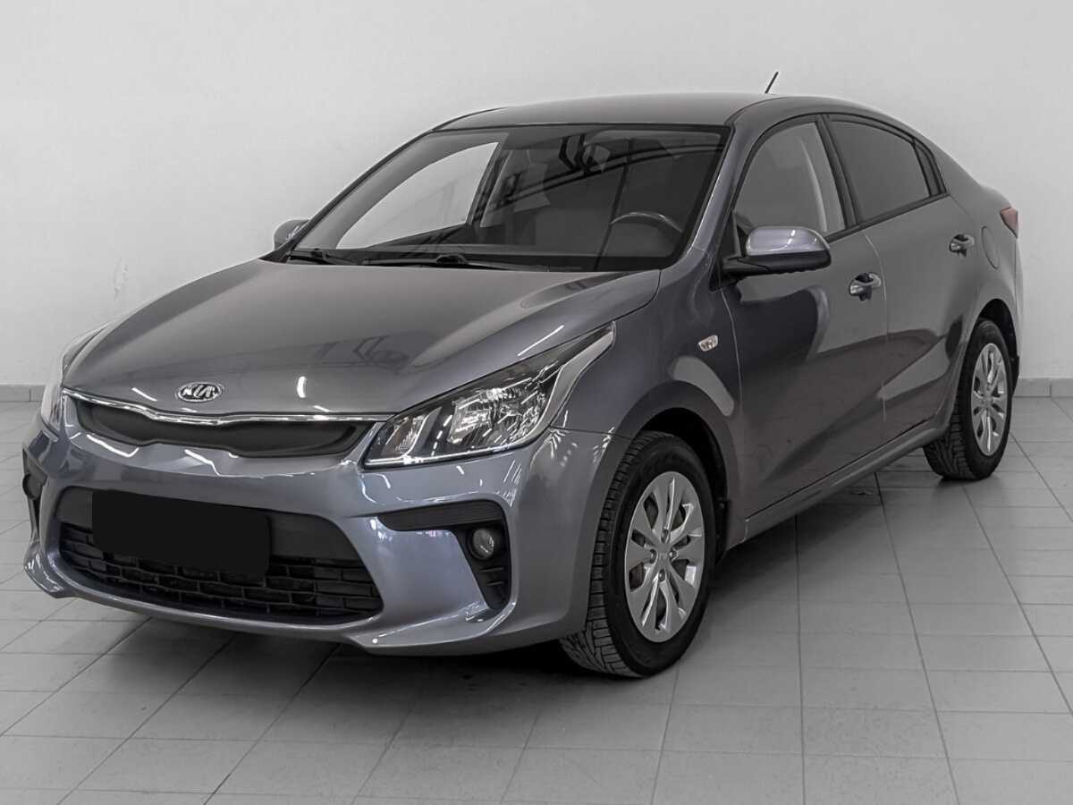 Kia Rio 2018 года с пробегом. Посмотреть фото