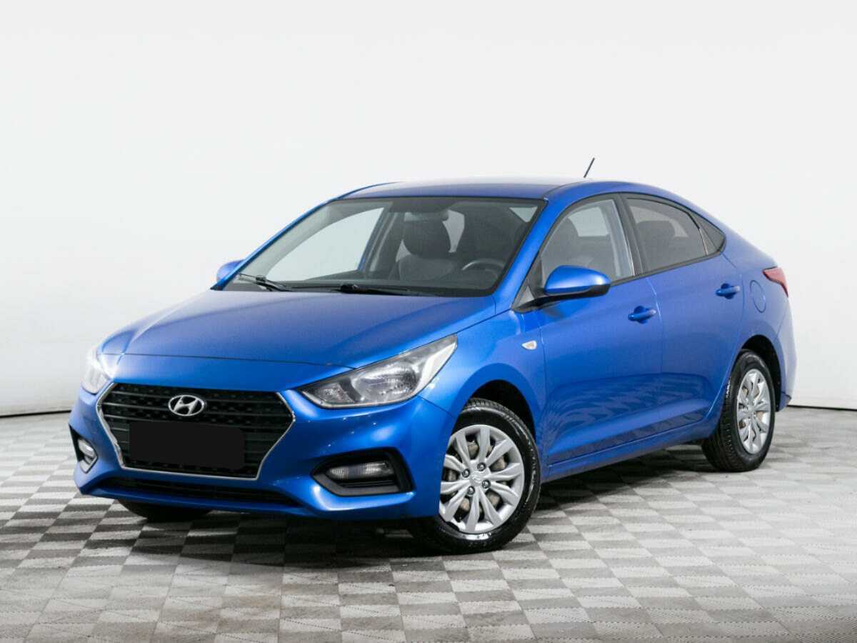 Hyundai Solaris 2019 года с пробегом. Посмотреть фото