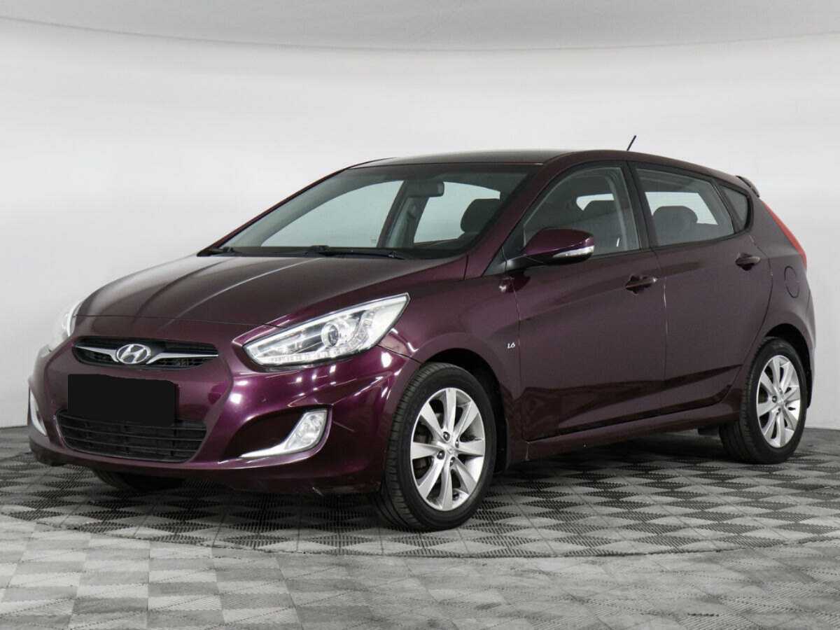 Hyundai Solaris 2014 года с пробегом. Посмотреть фото