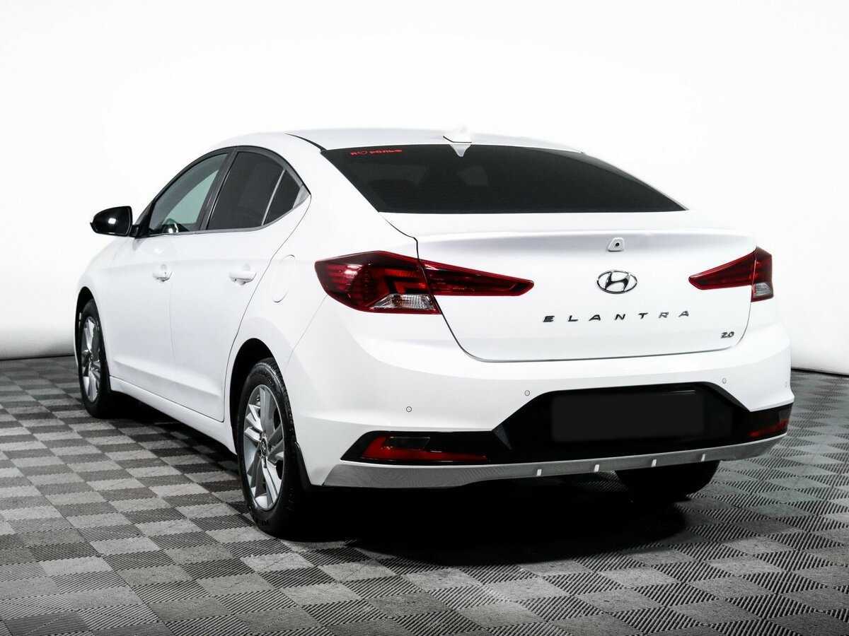 Hyundai Elantra 2020 года с пробегом. Фото: #6