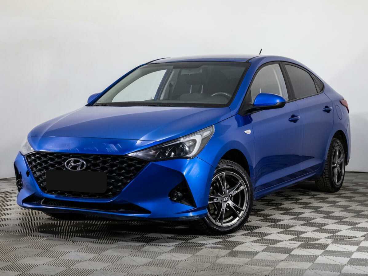 Hyundai Solaris 2020 года с пробегом. Посмотреть фото