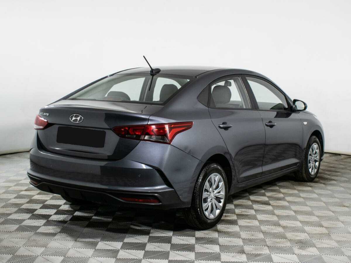Hyundai Solaris 2021 года с пробегом. Фото: #3