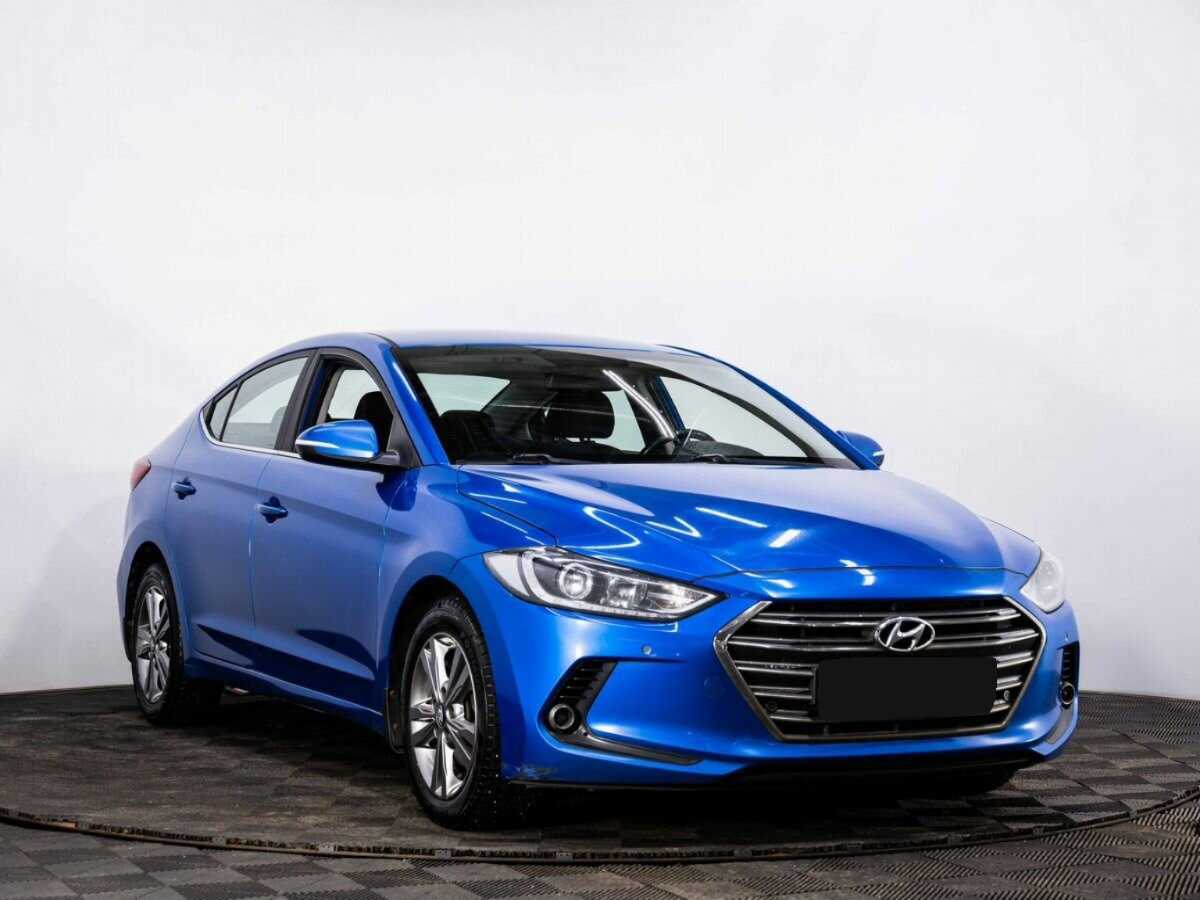 Hyundai Elantra 2017 года с пробегом. Фото: #2