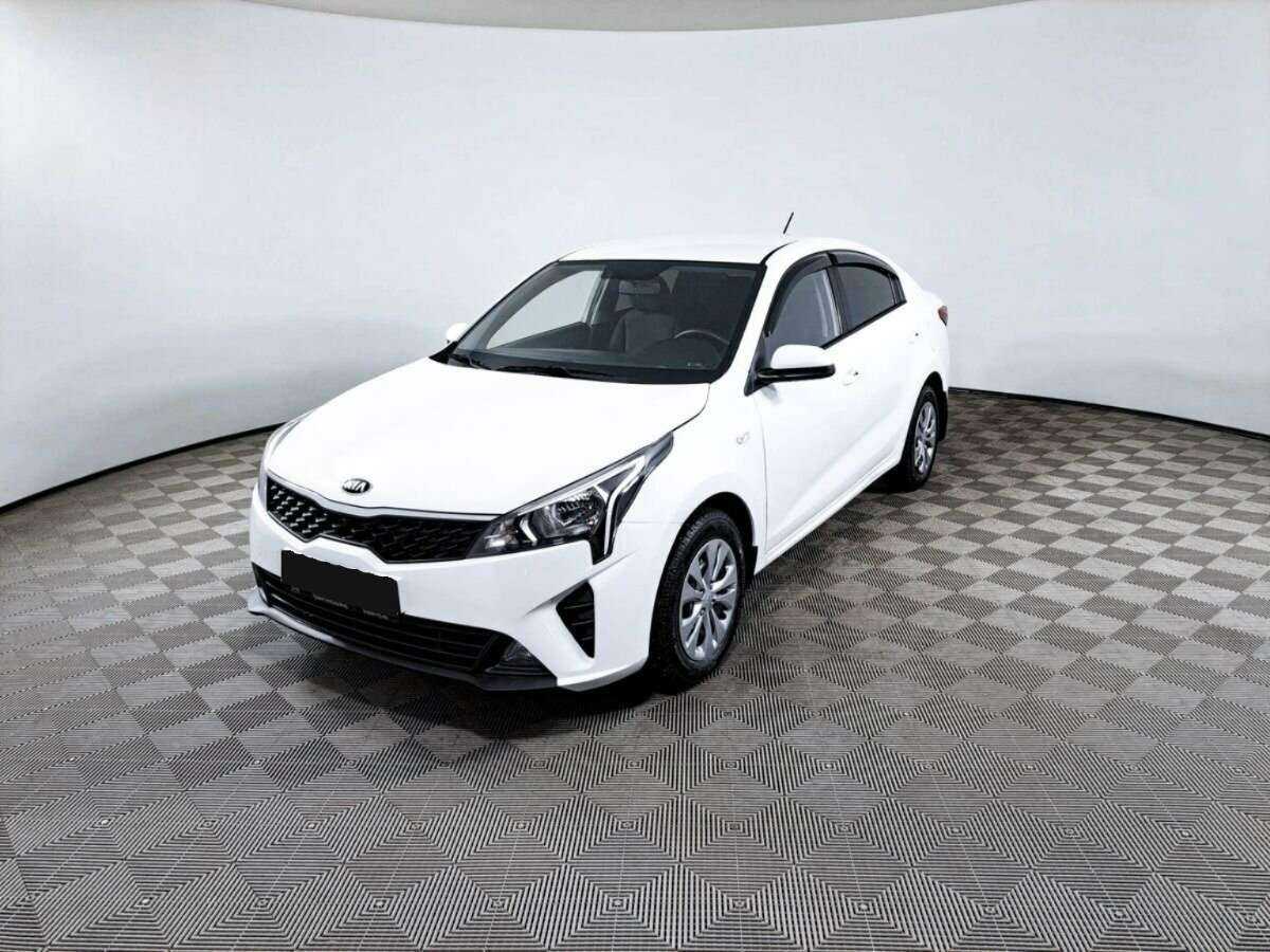 Kia Rio 2021 года с пробегом. Посмотреть фото