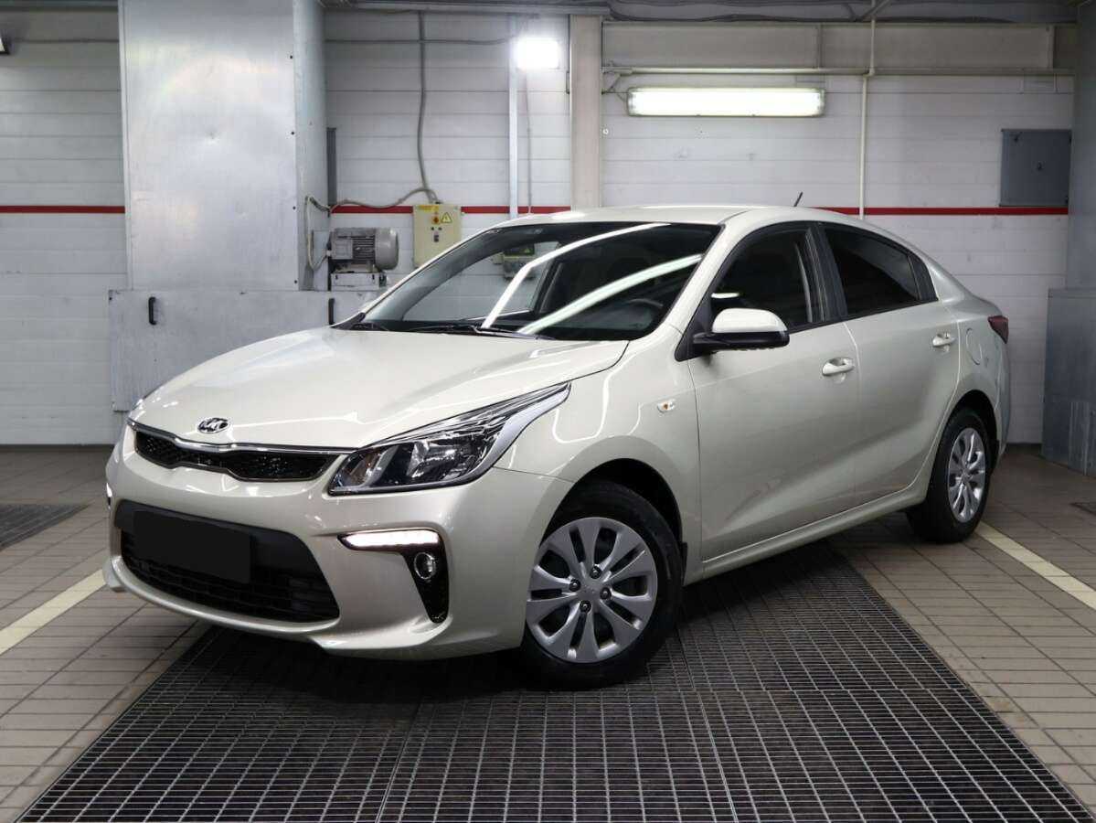 Kia Rio 2019 года с пробегом. Посмотреть фото