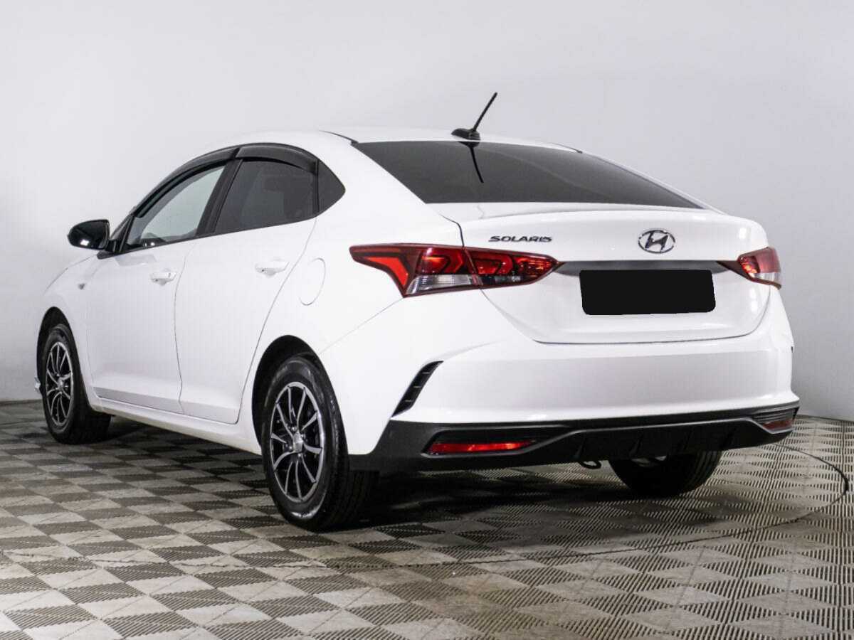 Hyundai Solaris 2021 года с пробегом. Фото: #6