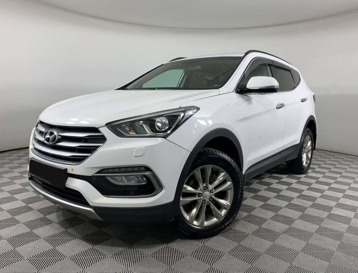 Hyundai Santa Fe 2017 года с пробегом. Посмотреть фото