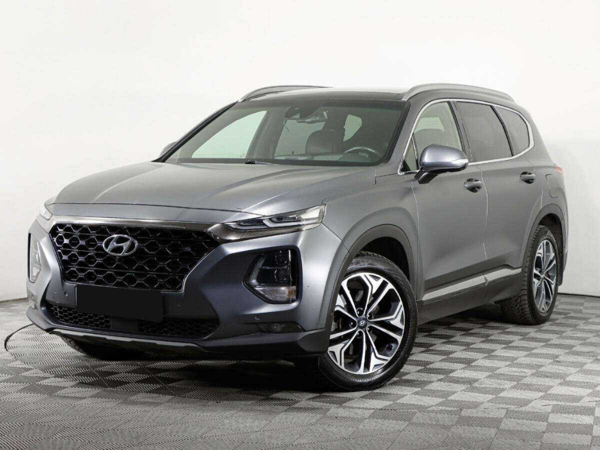 Hyundai Santa Fe 2018 года с пробегом. Посмотреть фото