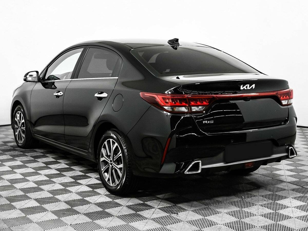 Kia Rio 2022 года с пробегом. Фото: #6